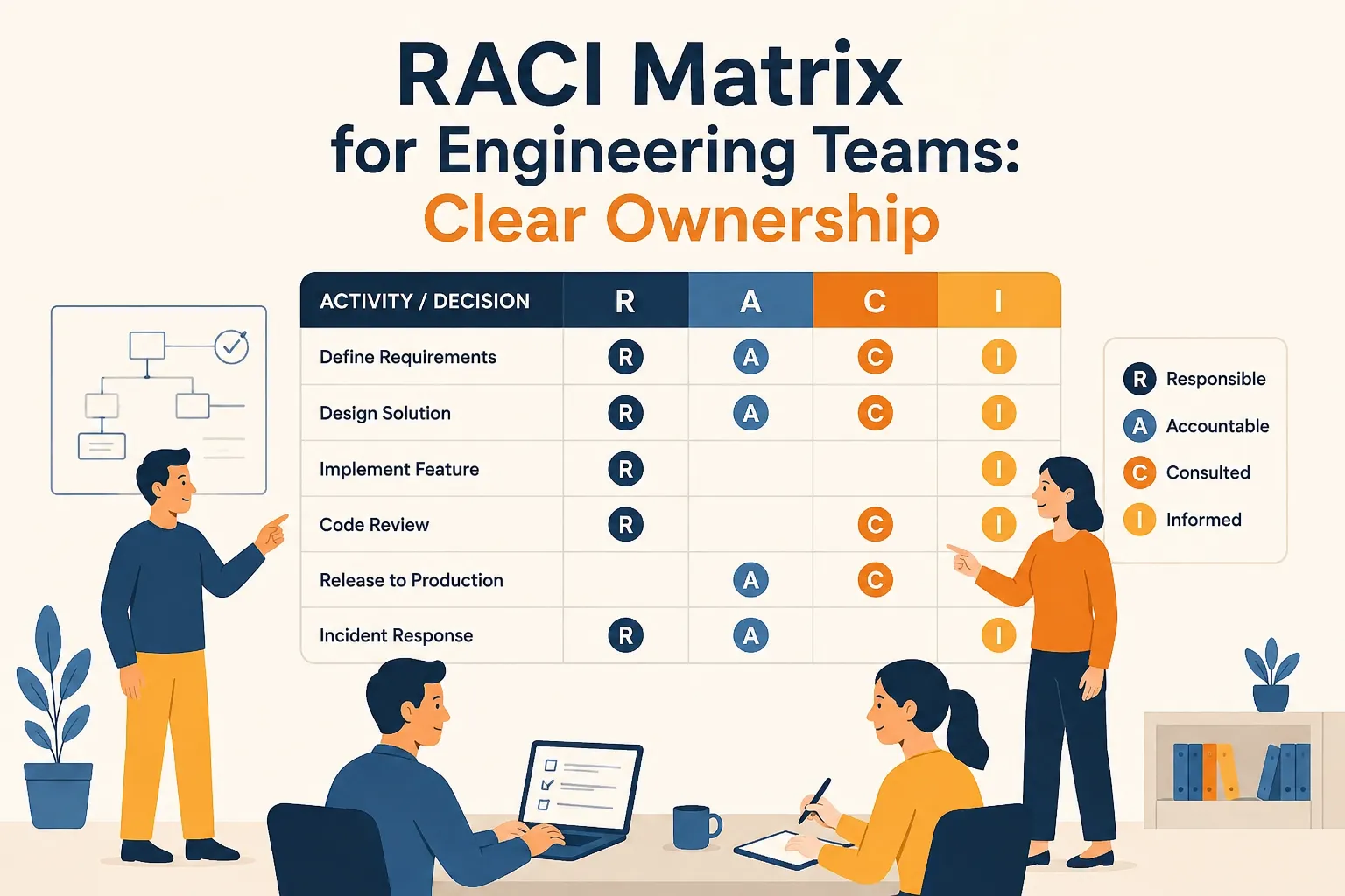 RACI Matrix for Engineering Teams: Clear Ownership